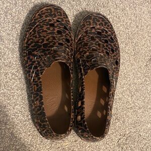 Vans Women's Brown Leopard TRK